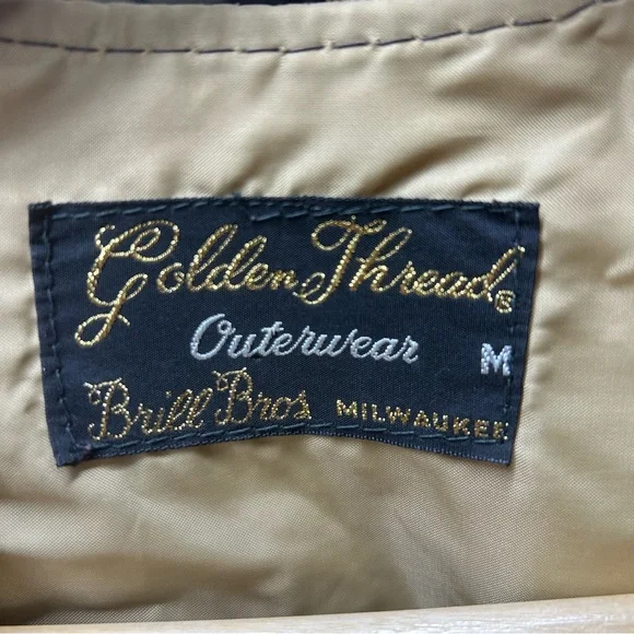 Vintage 1970s Golden Threads Outerwear Brill Bros Millwaukee  Fringed Suede Vest - Picture 3 of 8